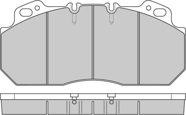 E.T.F. 12-5280 - Тормозные колодки, дисковые, комплект autosila-amz.com