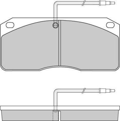 Remsa 0278.02 - Тормозные колодки, дисковые, комплект autosila-amz.com