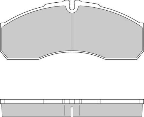 E.T.F. 12-0952 - Тормозные колодки, дисковые, комплект autosila-amz.com