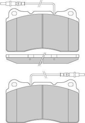 E.T.F. 12-0924 - Тормозные колодки, дисковые, комплект autosila-amz.com