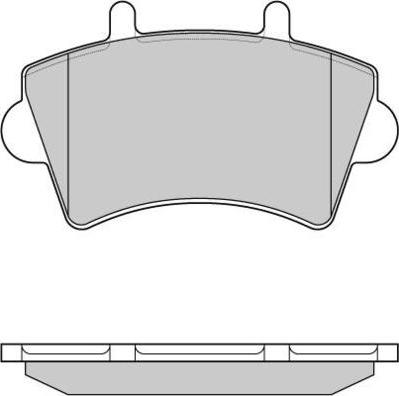 E.T.F. 12-0975 - Тормозные колодки, дисковые, комплект autosila-amz.com