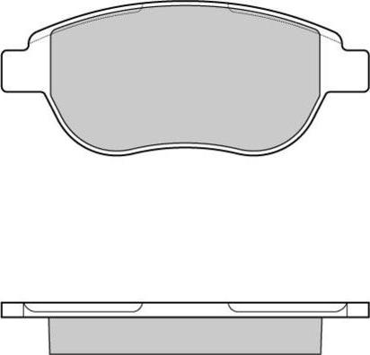 E.T.F. 12-0972 - Тормозные колодки, дисковые, комплект autosila-amz.com