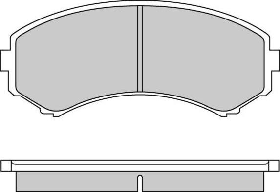 E.T.F. 12-0577 - Тормозные колодки, дисковые, комплект autosila-amz.com