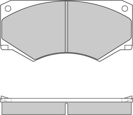 DJ Parts BP2901 - Тормозные колодки, дисковые, комплект autosila-amz.com