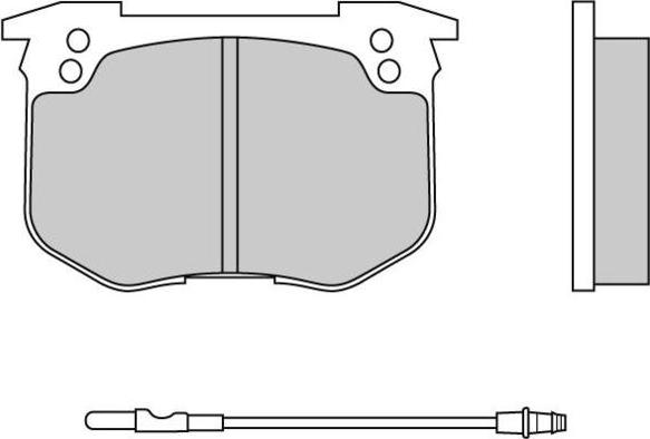 E.T.F. 12-0159 - Тормозные колодки, дисковые, комплект autosila-amz.com