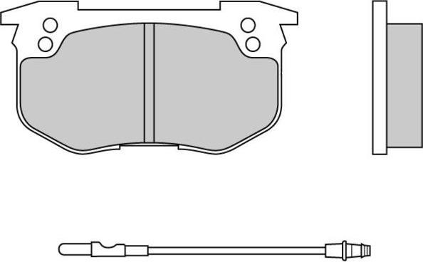 E.T.F. 12-0160 - Тормозные колодки, дисковые, комплект autosila-amz.com