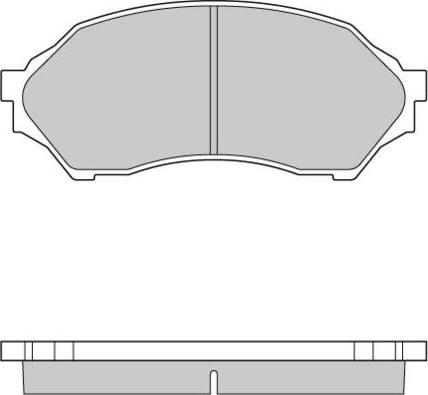 Roulunds Rubber 677981 - Тормозные колодки, дисковые, комплект autosila-amz.com