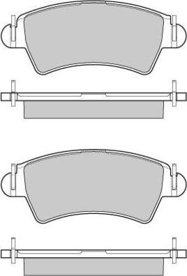 E.T.F. 12-0879 - Тормозные колодки, дисковые, комплект autosila-amz.com