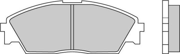 E.T.F. 12-0350 - Тормозные колодки, дисковые, комплект autosila-amz.com