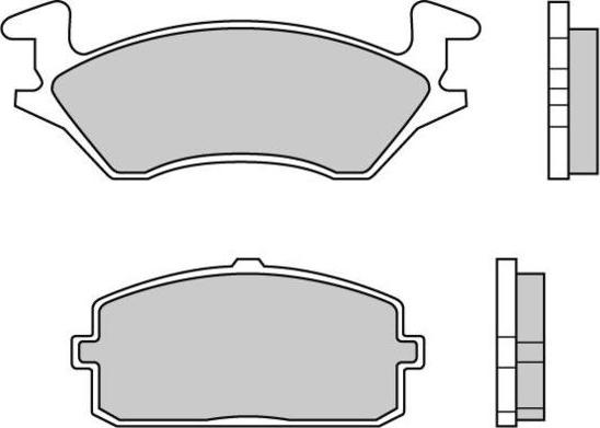 E.T.F. 12-0324 - Тормозные колодки, дисковые, комплект autosila-amz.com