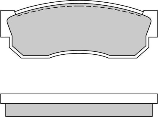 E.T.F. 12-0246 - Тормозные колодки, дисковые, комплект autosila-amz.com