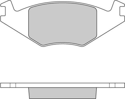 E.T.F. 12-0262 - Тормозные колодки, дисковые, комплект autosila-amz.com