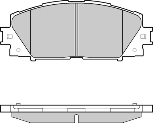 E.T.F. 12-1498 - Тормозные колодки, дисковые, комплект autosila-amz.com