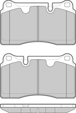 Remsa 1200.20 - Тормозные колодки, дисковые, комплект autosila-amz.com