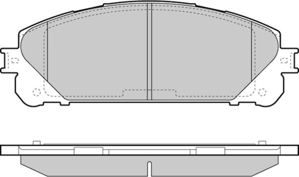 E.T.F. 12-1481 - Тормозные колодки, дисковые, комплект autosila-amz.com