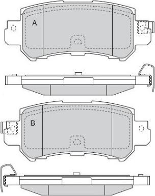 FTE 9005311 - Тормозные колодки, дисковые, комплект autosila-amz.com