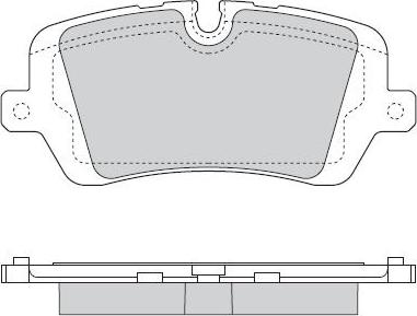 Jaguar LR146247 - Тормозные колодки, дисковые, комплект autosila-amz.com