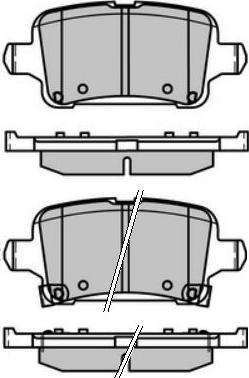 Valeo 302442 - Тормозные колодки, дисковые, комплект autosila-amz.com