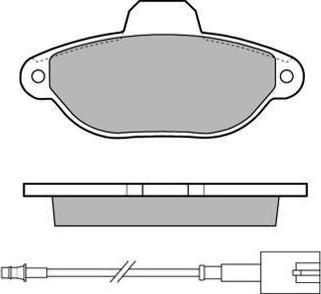 TRW Engine Component GDB1745 - Тормозные колодки, дисковые, комплект autosila-amz.com