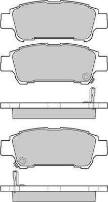 HELLA 8DB 355 034-011 - Тормозные колодки, дисковые, комплект autosila-amz.com