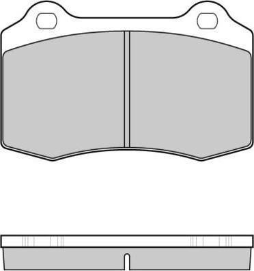 E.T.F. 12-1155 - Тормозные колодки, дисковые, комплект autosila-amz.com