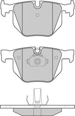 E.T.F. 12-1102 - Тормозные колодки, дисковые, комплект autosila-amz.com