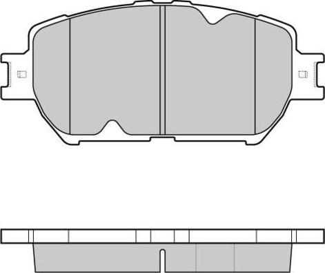 AUGROS 55416549 - Тормозные колодки, дисковые, комплект autosila-amz.com