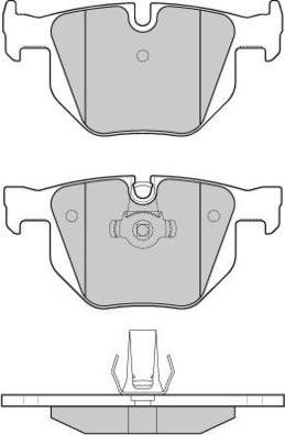 E.T.F. 12-1173 - Тормозные колодки, дисковые, комплект autosila-amz.com