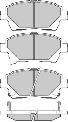 Simer 1140 - Тормозные колодки, дисковые, комплект autosila-amz.com