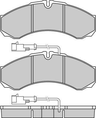 TRW Engine Component GDB3440 - Тормозные колодки, дисковые, комплект autosila-amz.com