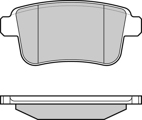 Ferodo FSL4186 - Тормозные колодки, дисковые, комплект autosila-amz.com