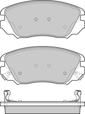 TRW GBD1782 - Тормозные колодки, дисковые, комплект autosila-amz.com