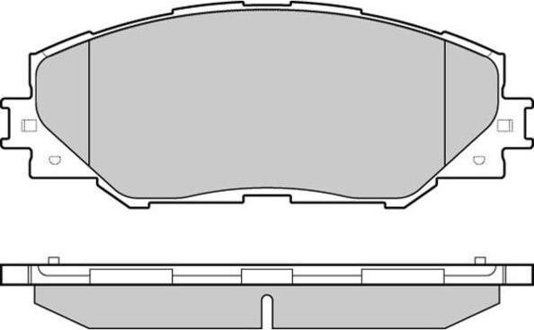 Magneti Marelli PF0632 - Тормозные колодки, дисковые, комплект autosila-amz.com