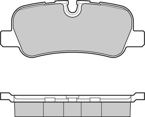 E.T.F. 12-1207 - Тормозные колодки, дисковые, комплект autosila-amz.com