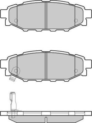 LPR 5P1408 - Тормозные колодки, дисковые, комплект autosila-amz.com