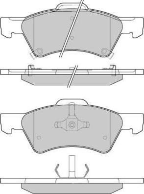 Kawe 85137 - Тормозные колодки, дисковые, комплект autosila-amz.com