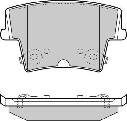 Chrysler 68504577AA - REAR DISC BRAKE autosila-amz.com