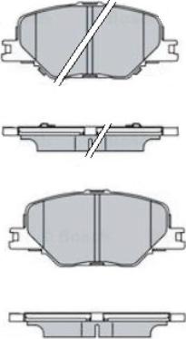 Allied Nippon ADB32370 - Тормозные колодки, дисковые, комплект autosila-amz.com