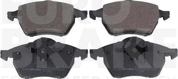 Eurobrake 5502229985 - Тормозные колодки, дисковые, комплект autosila-amz.com