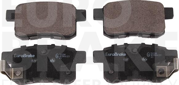 Eurobrake 5502222644 - Тормозные колодки, дисковые, комплект autosila-amz.com