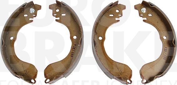 Eurobrake 58492799884 - Комплект тормозных колодок, барабанные autosila-amz.com