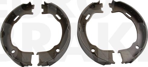 Eurobrake 58492793876 - Комплект тормозов, ручник, парковка autosila-amz.com