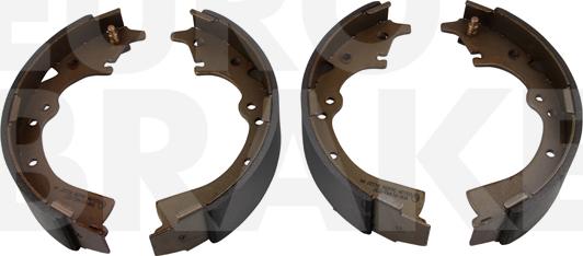 Eurobrake 58492745426 - Комплект тормозных колодок, барабанные autosila-amz.com