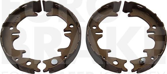 Eurobrake 58492745729 - Комплект тормозов, ручник, парковка autosila-amz.com