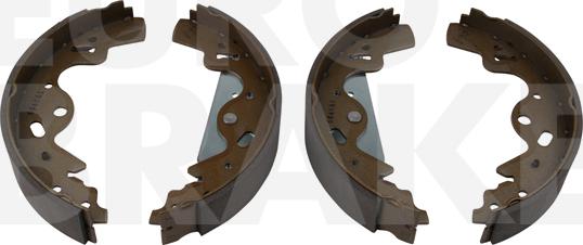 Eurobrake 58492740699 - Комплект тормозных колодок, барабанные autosila-amz.com