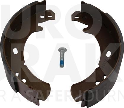 Eurobrake 58492740633 - Комплект тормозов, ручник, парковка autosila-amz.com