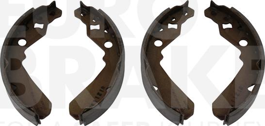 Eurobrake 58492751747 - Комплект тормозных колодок, барабанные autosila-amz.com