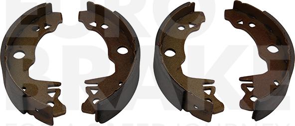 Eurobrake 58492719875 - Комплект тормозных колодок, барабанные autosila-amz.com