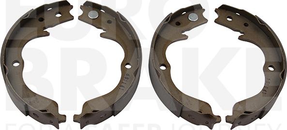 Eurobrake 58492719757 - Комплект тормозных колодок, барабанные autosila-amz.com