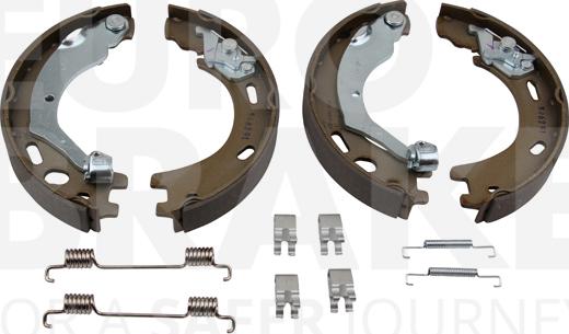 Eurobrake 58492712769 - Комплект тормозов, ручник, парковка autosila-amz.com